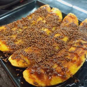 Pisang Bakar Coklat